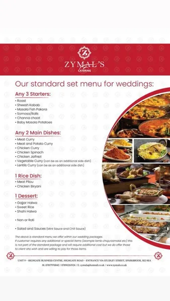 Zymal’s Catering