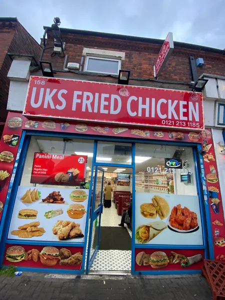 Uks fried chicken 158 alum rock road Birmingham B8 1hu