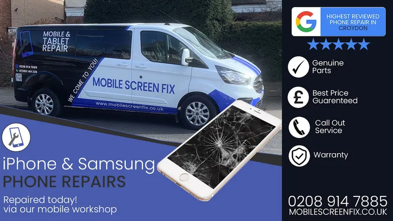 Mobile Screen Fix - Croydon Call Out