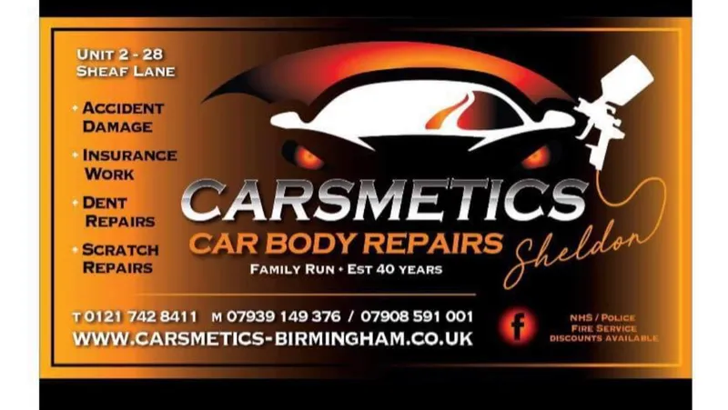 Carsmetics birmingham ltd - car body repair specialists