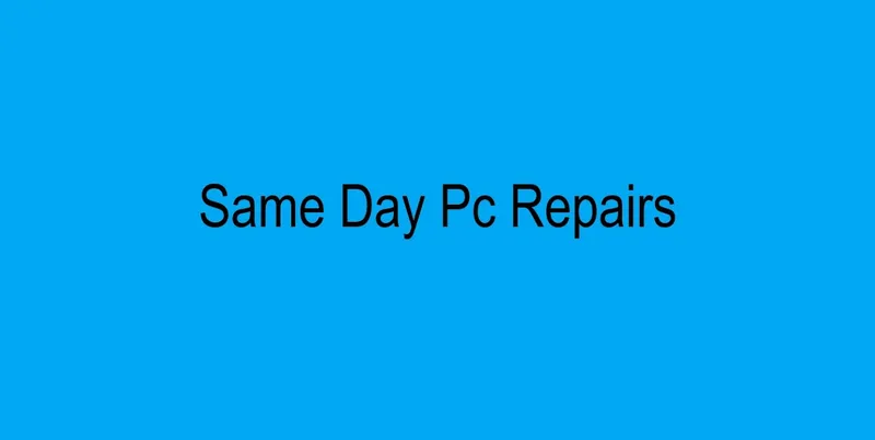 Same Day Pc Repairs