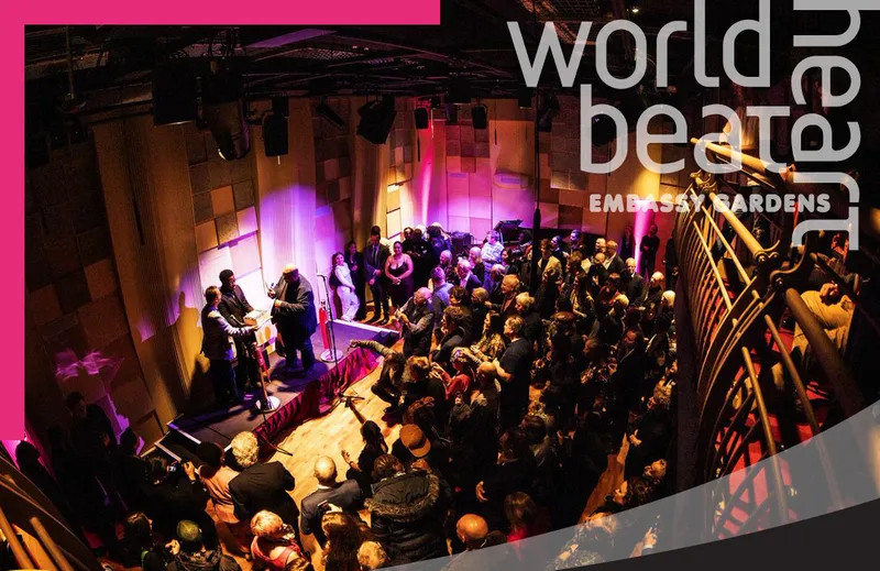 World Heart Beat Embassy Gardens - cafe, concert venue and music academy