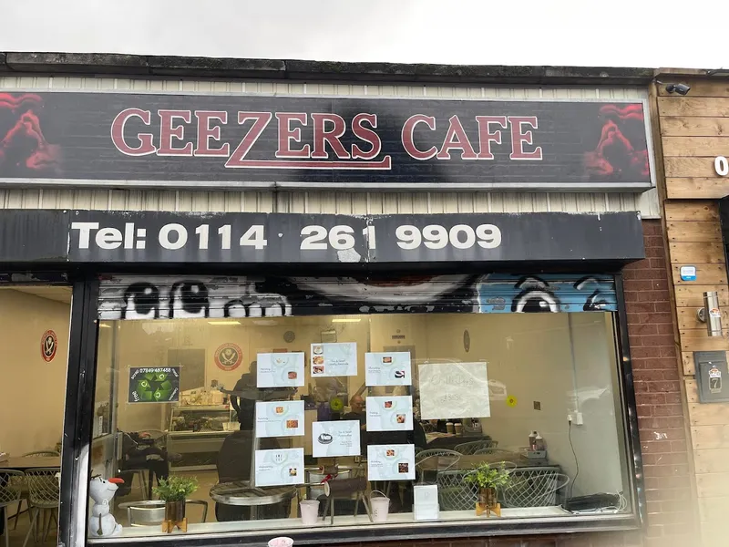 Geezers cafe