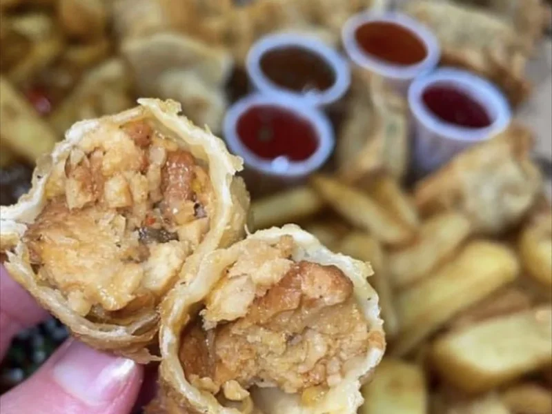 Desert Island Dumplings - vegan fusion dumplings