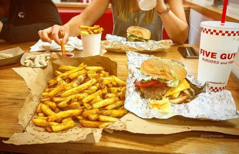 Five Guys Leeds Duncan St