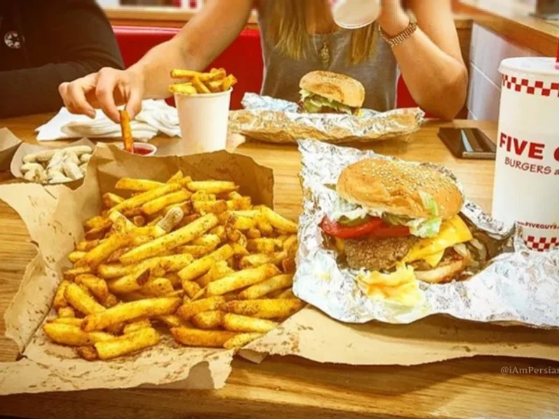 Five Guys Leeds Duncan St