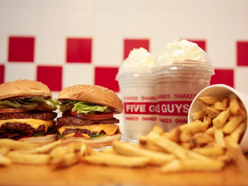 Five Guys Manchester Piccadilly Gardens