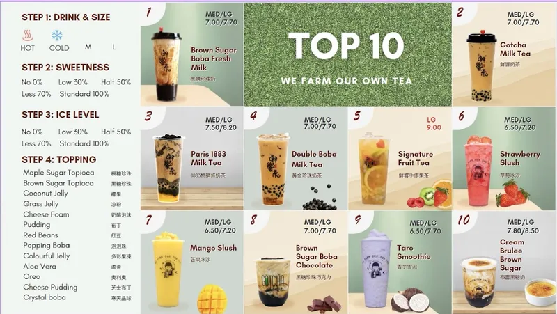 Gotcha Bubble Tea Oakville