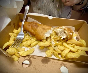 fish and chips in Hyde Tameside