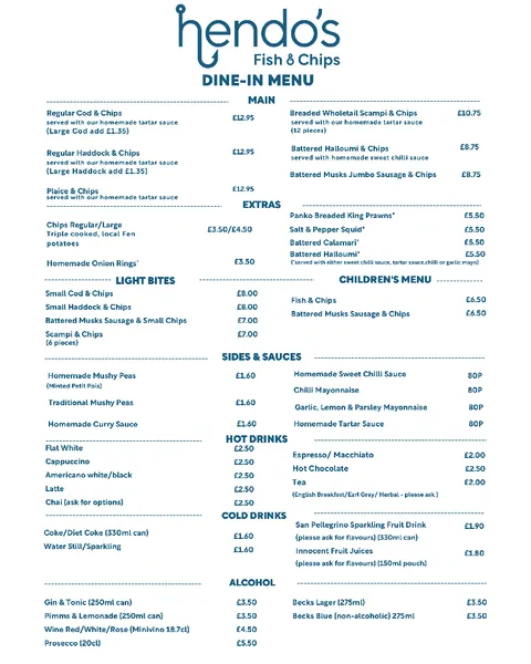 Hendo’s Fish & Chips