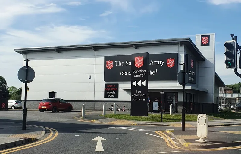 Salvation army donation shop