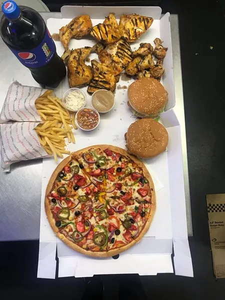 Sahara chicken fried and grilled