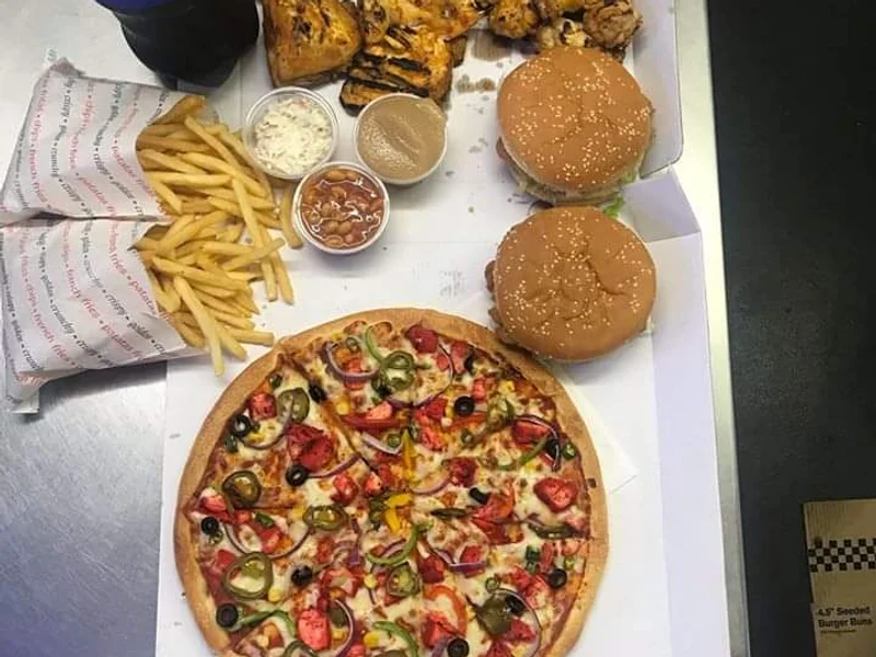 Sahara chicken fried and grilled