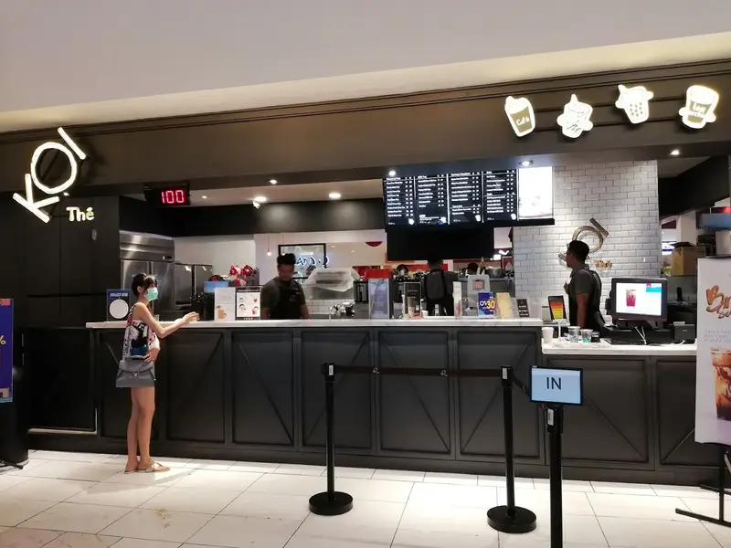 KOI Thé Discovery Shopping Mall