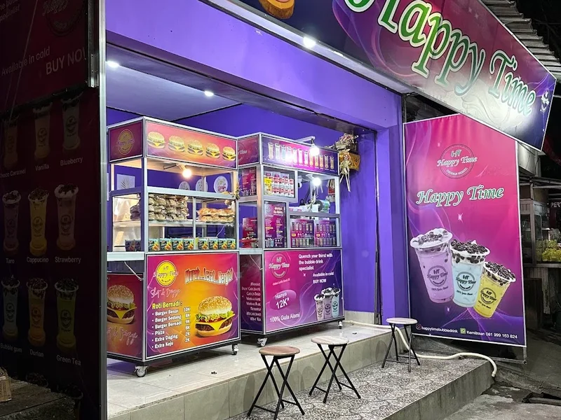 Happy time bubble drink Jl. Trenggana No. 47