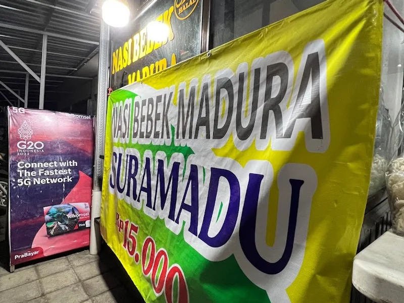 Nasi bebek Madura suramadu