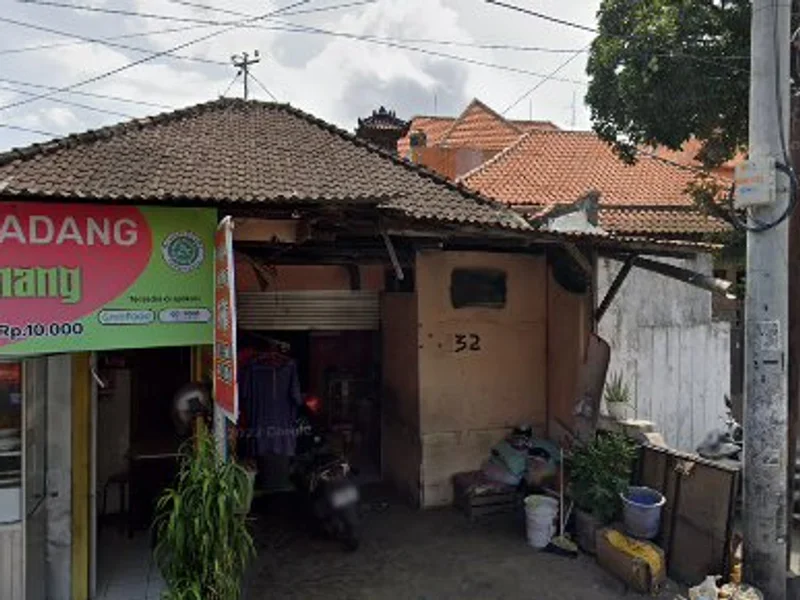 Ayam penyet cabe ijo