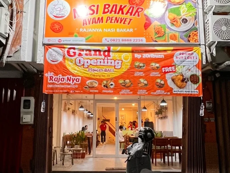 8 Spices Nasi Bakar & Ayam Penyet - Denpasar Bali