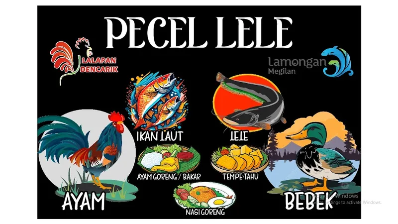 Pecel lele lamongan