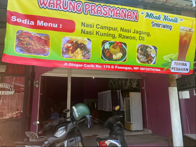 WARUNG PRASMANAN "Mbak Nonik" Smiriwing