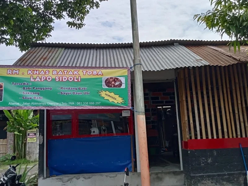 Rumah Makan Khas Batak Toba Lapo Si Doli