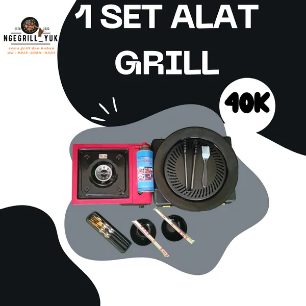 Sewa alat Grill