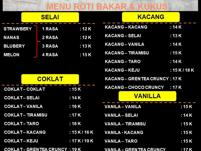 roti bakar & kukus NAGIH.in