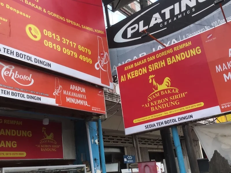 Ayam Bakar & Goreng Bumbu Rempah Ai Kebon Sirih