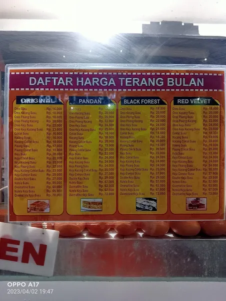 Martabak N Terang Bulan F&N