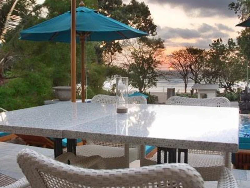 Beachfront Thai Restaurant in Bali