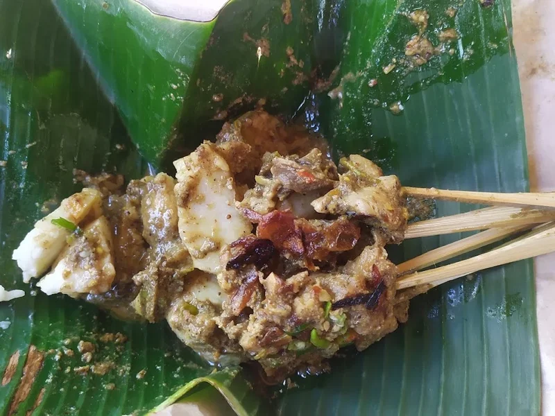 Sate Serapah khas Gianyar