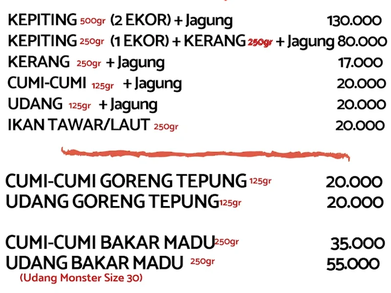 WR Muslim Lalapan BABA KEMAL Ikan Bakar & Ayam Bakar