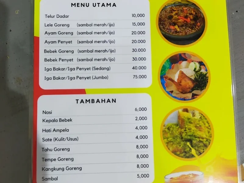 Djayantie, Ayam goreng & Iga bakar