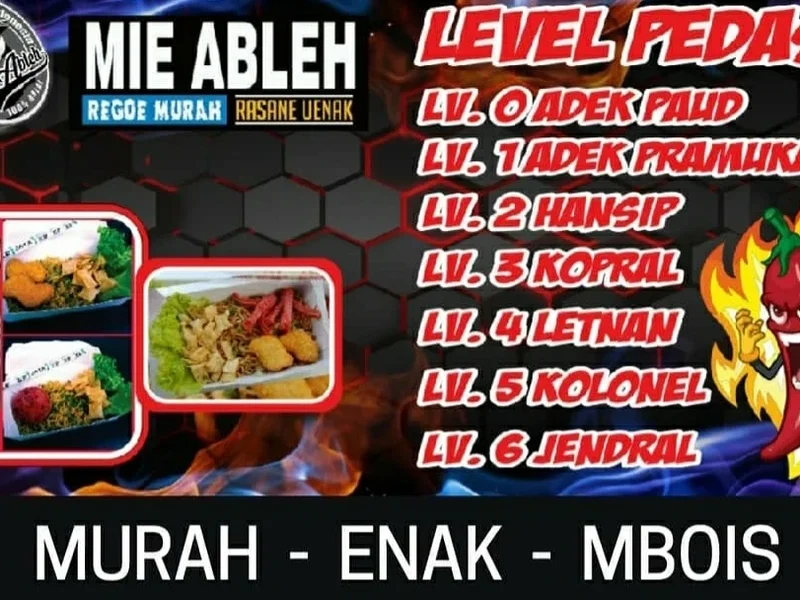 Mie Ableh Denpasar