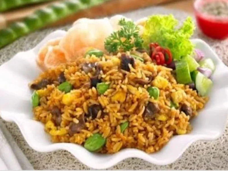 Nasi goreng khas jakarta ibu salsa
