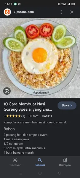 Nasi goreng spesial