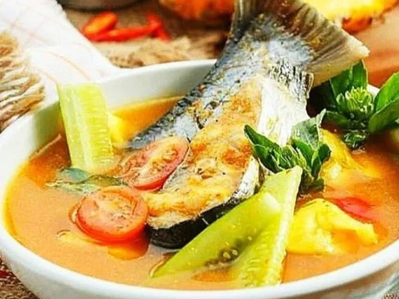 Sup Ikan patin Bang Mail khas Palembang