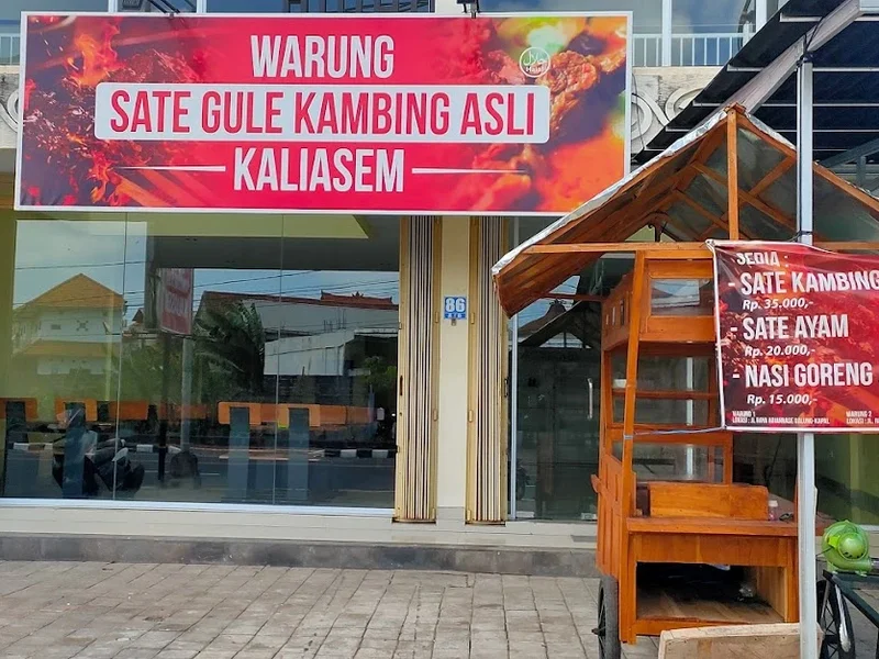 Warung Sate Gule Kambing Asli Kaliasem