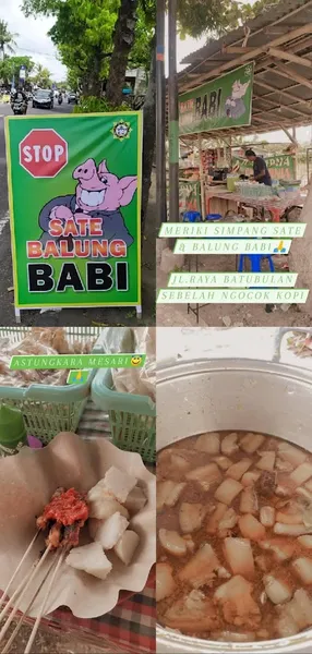 SATE & BALUNG BABI BATUBULAN