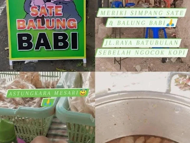 SATE & BALUNG BABI BATUBULAN