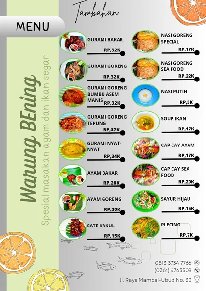 Warung Makan Bening