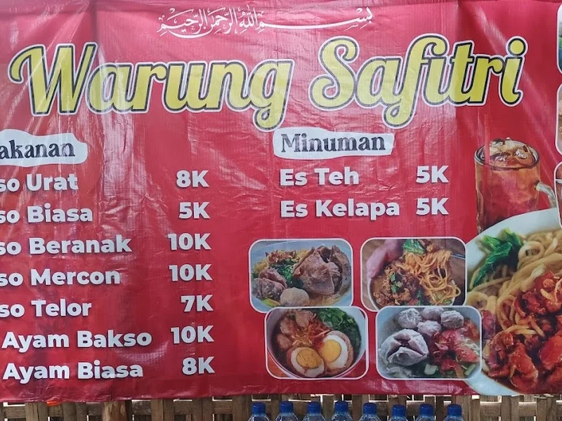Warung Bakso & Mie Ayam Safitri