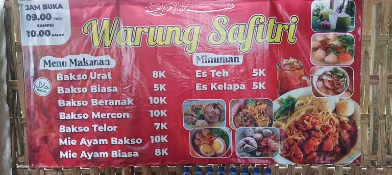 Warung Bakso & Mie Ayam Safitri