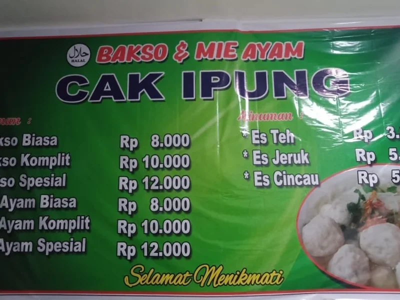 Bakso Mie Ayam Cak Ipung