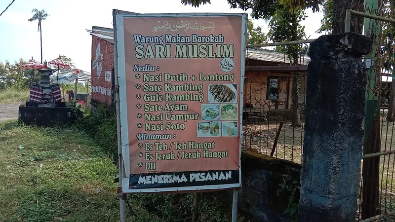 Warung makan sari muslim