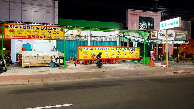 Seafood and Lalapan Cak Tris Malang