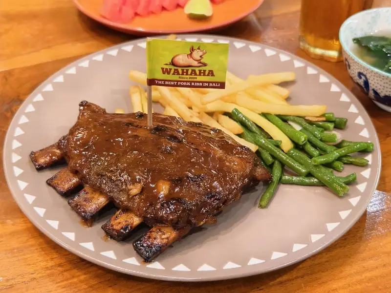 WAHAHA Pork Ribs Seminyak