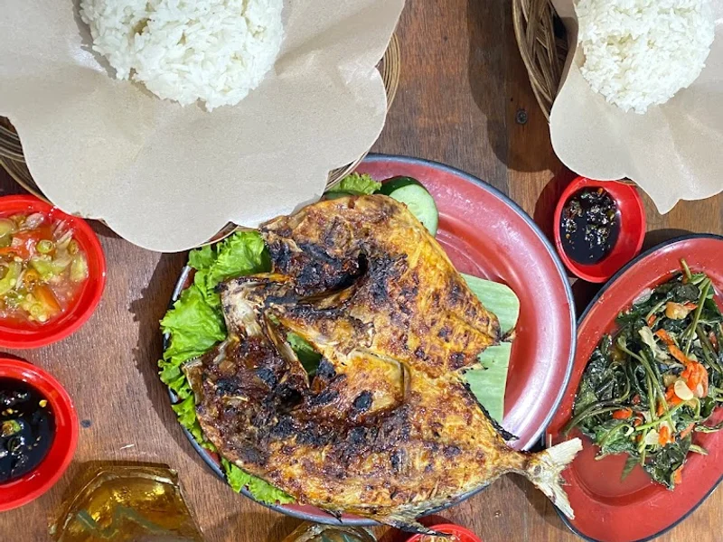 Ikan laut bakar tunggul rahayu