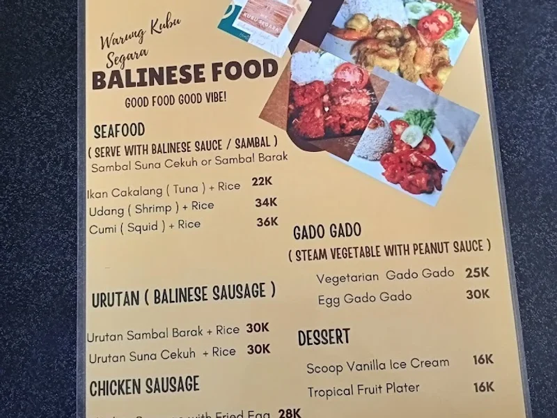 WARUNG KUBU SEGARA KUTA