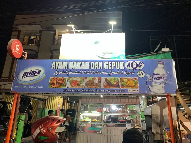 warung ABG ayam bakar dan gepuk